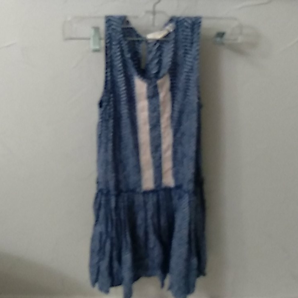 Blue dress